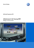 VW - SSP 473 Infotainment in the Touareg 2011 